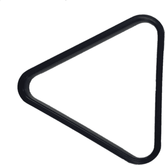 Tiger Billiards D10372 ~ TIGER TRIANGLE 2" PLAST 8342-D New zealand nz vaughan